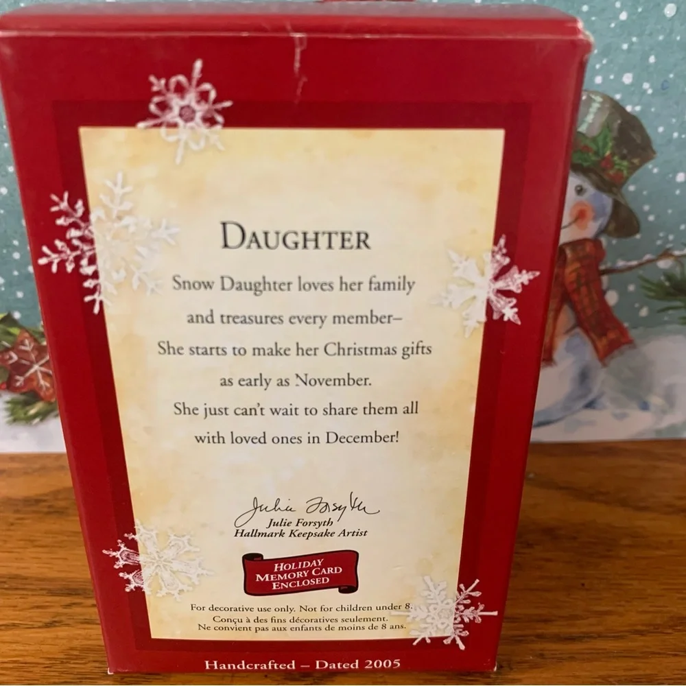 Hallmark Keepsake Ornament “Daughter”
